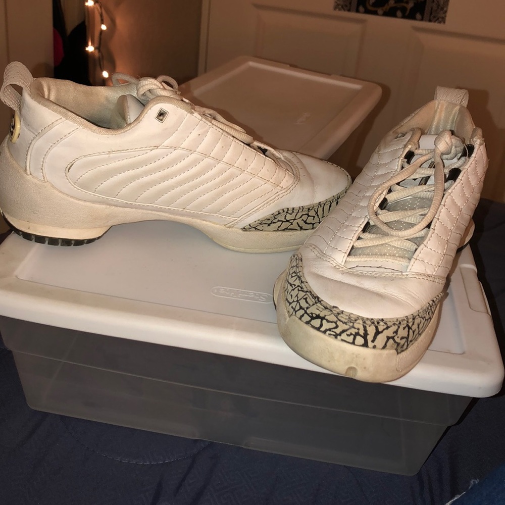 JORDANS all white